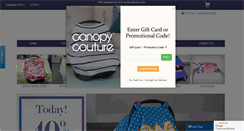 Desktop Screenshot of carseatcanopy.com